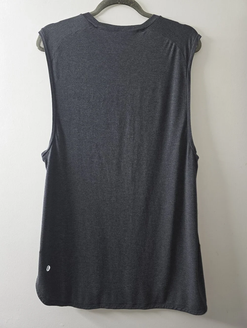 Lululemon Athletica Charcoal Oversized Split Hem Tunic Tank Size M